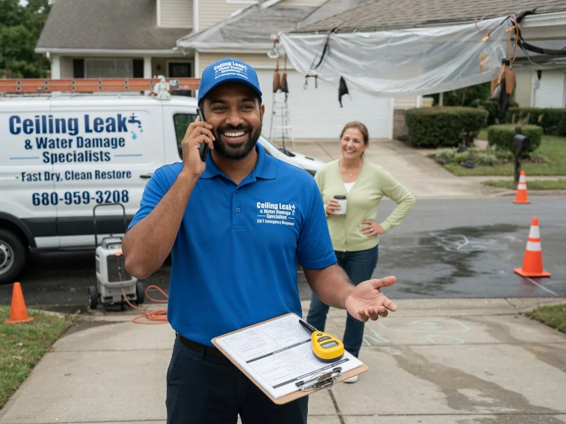 Ceiling Leak Cleanup Saint Paul, OR FAQs